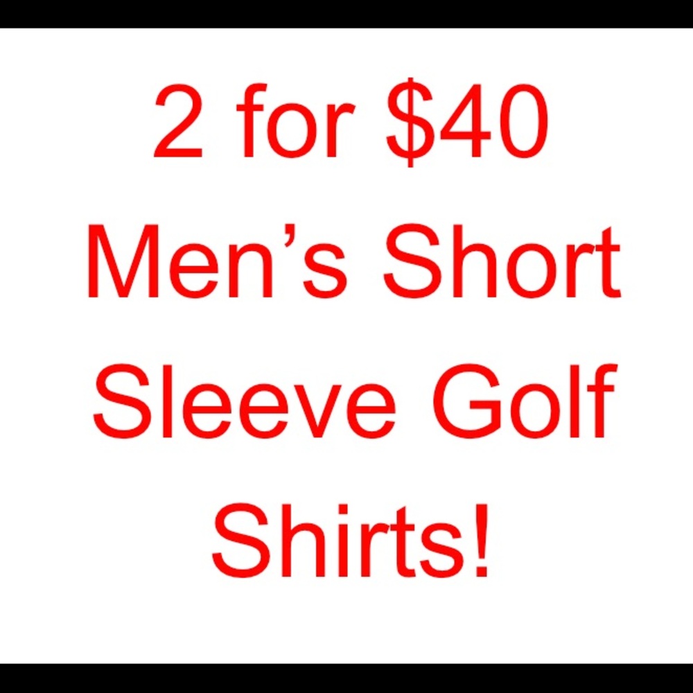Men’s Golf Shirts